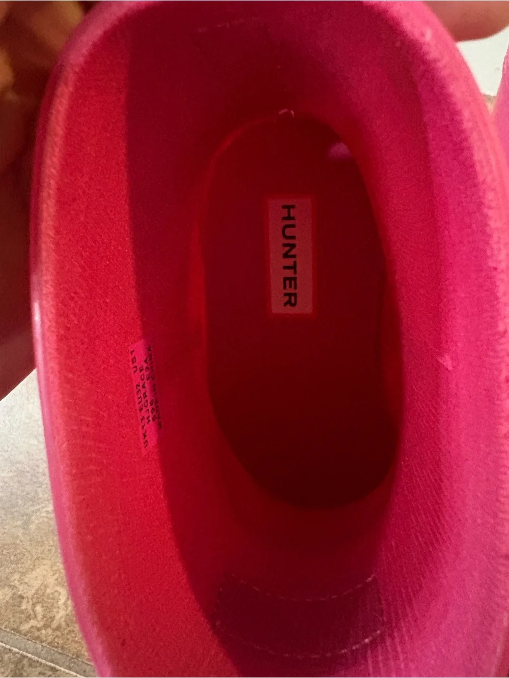 Hunter Kids Hot Pink Waterproof Rain Boots
